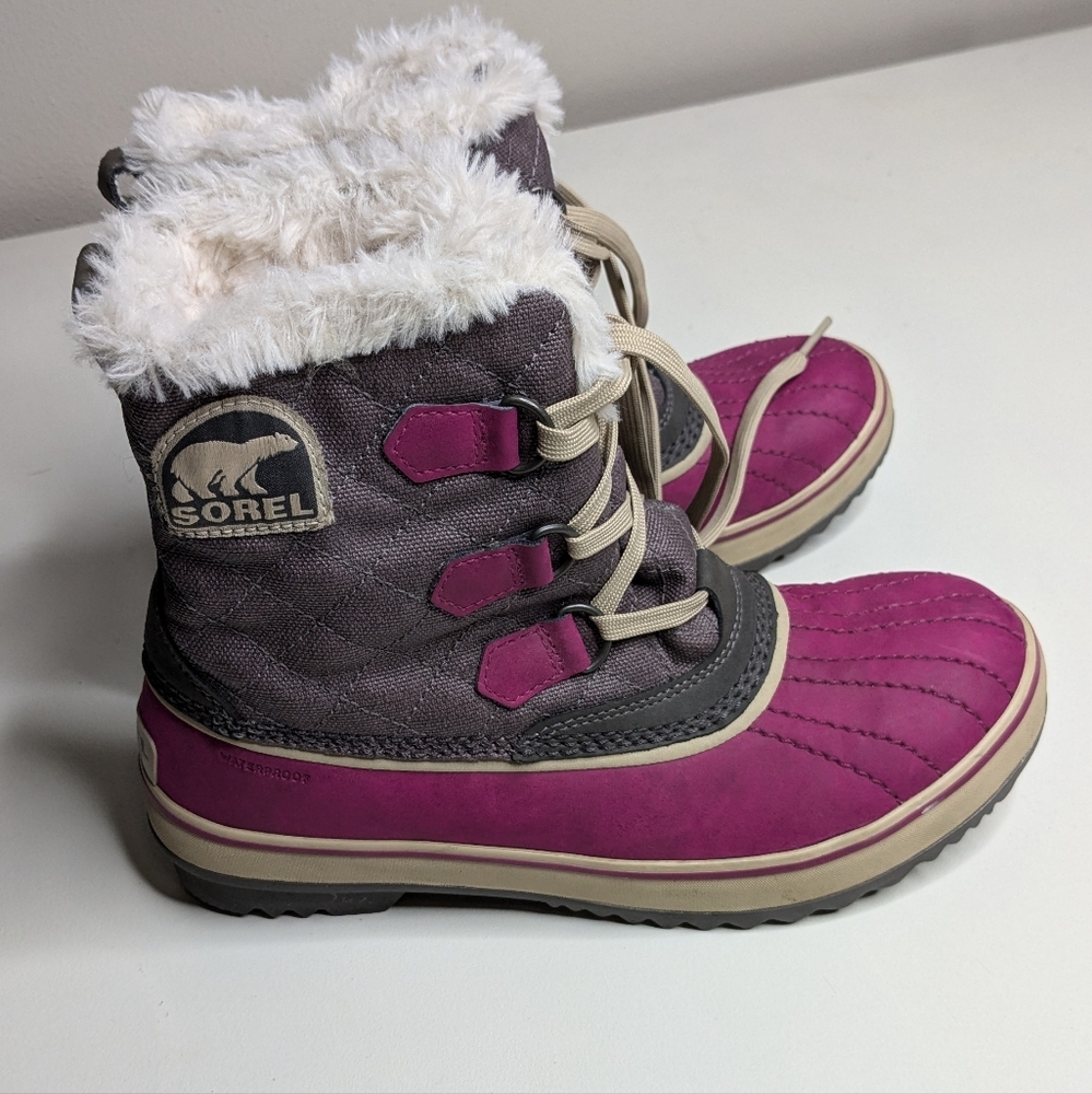 Sorel Tivoli Fur Lined Duck Boots
